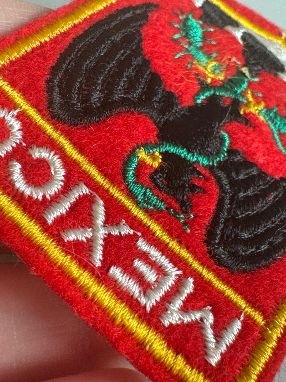 Mexico Coat of Arms National Crest Embroidered Patch – Vintage Travel Souvenir