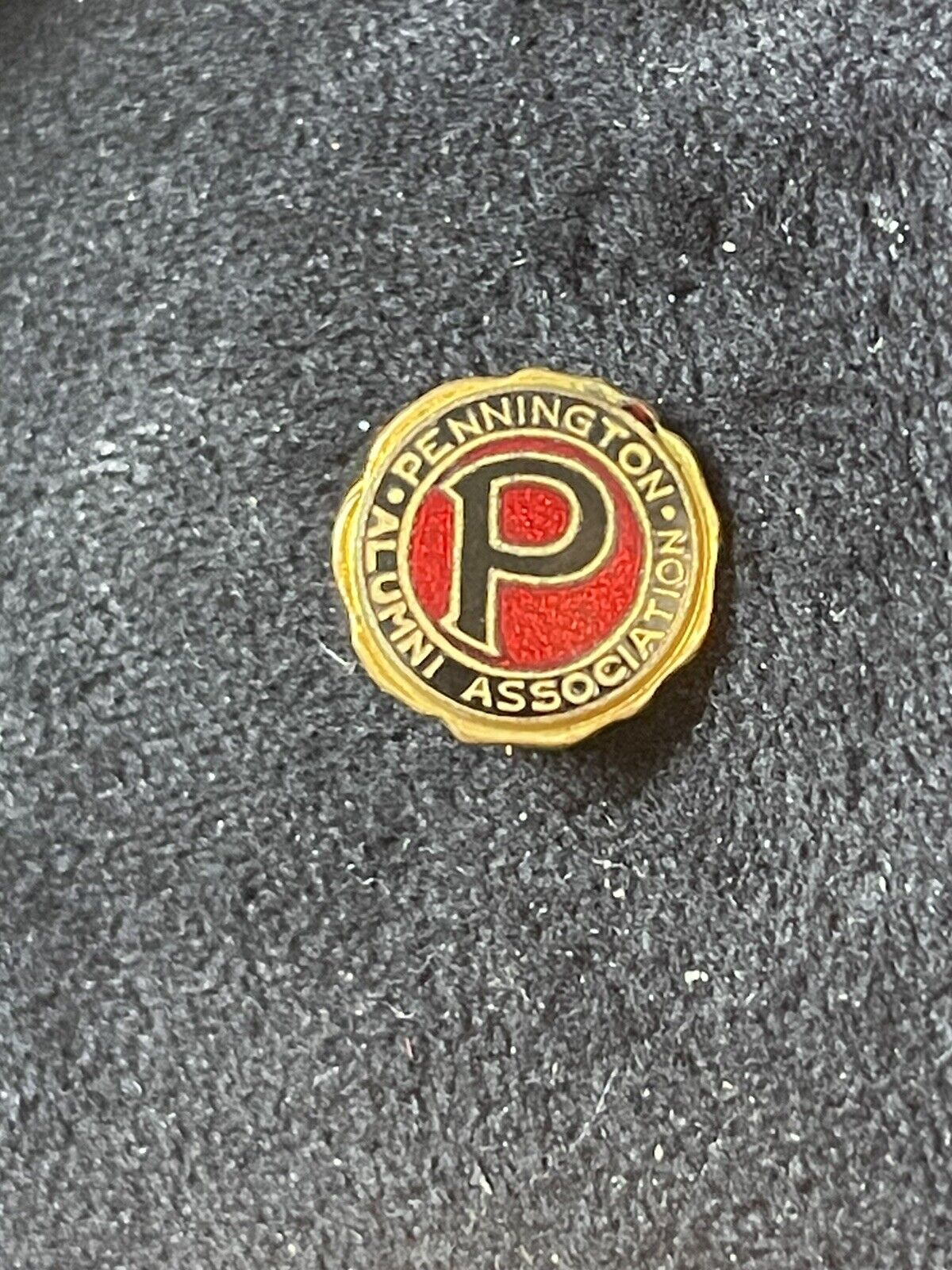 Antique Pennington Alumni Association Lapel Pin - The Pennington School NJ