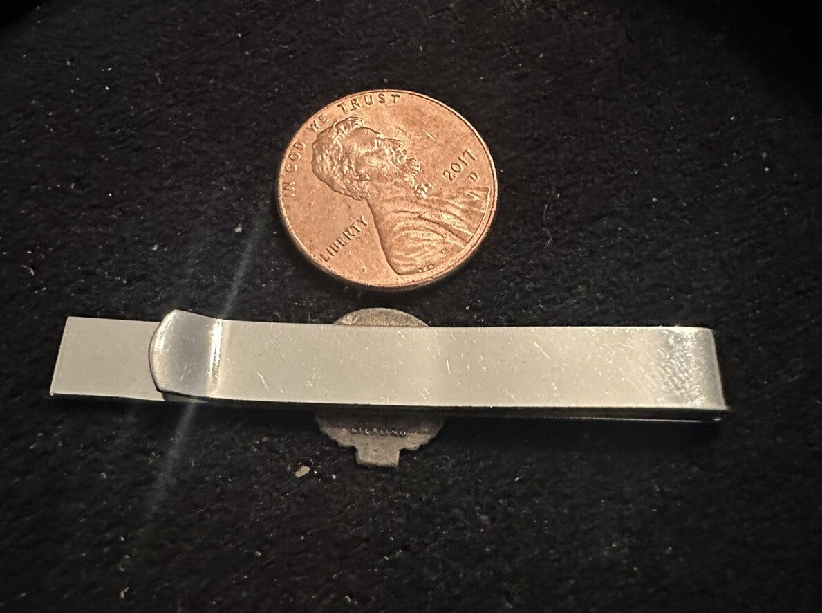STERLING SILVER KODAK 25 YEAR TIE CLIP YEARS TAC