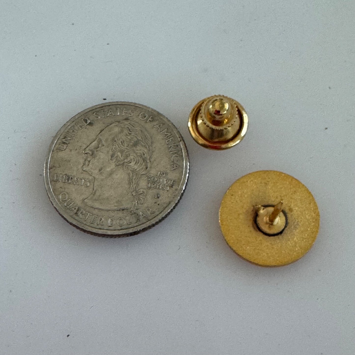 Vintage Tlingit Thunderbird Lapel Pin Tie Tack Gold Tone