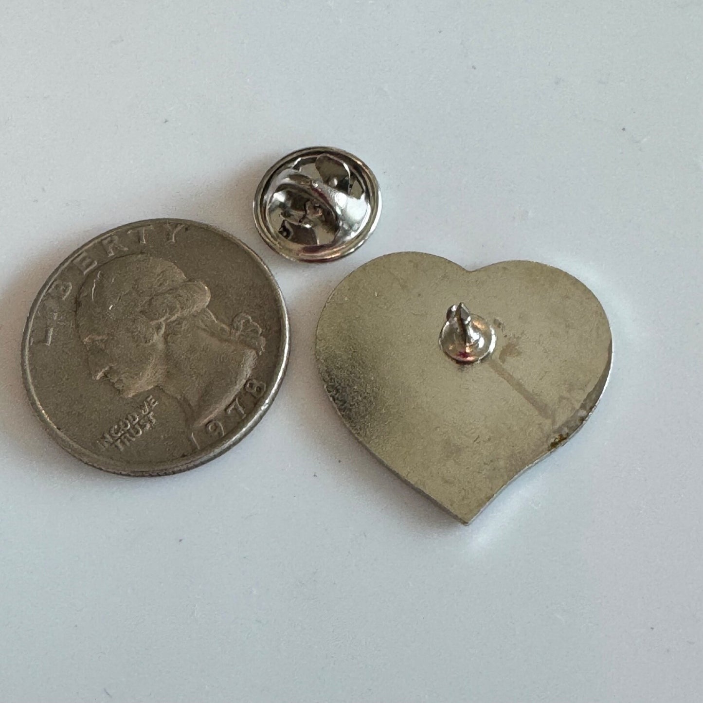 Girl Scouts 95th Anniversary Heart Pin – “Make the World a Better Place” Earth D