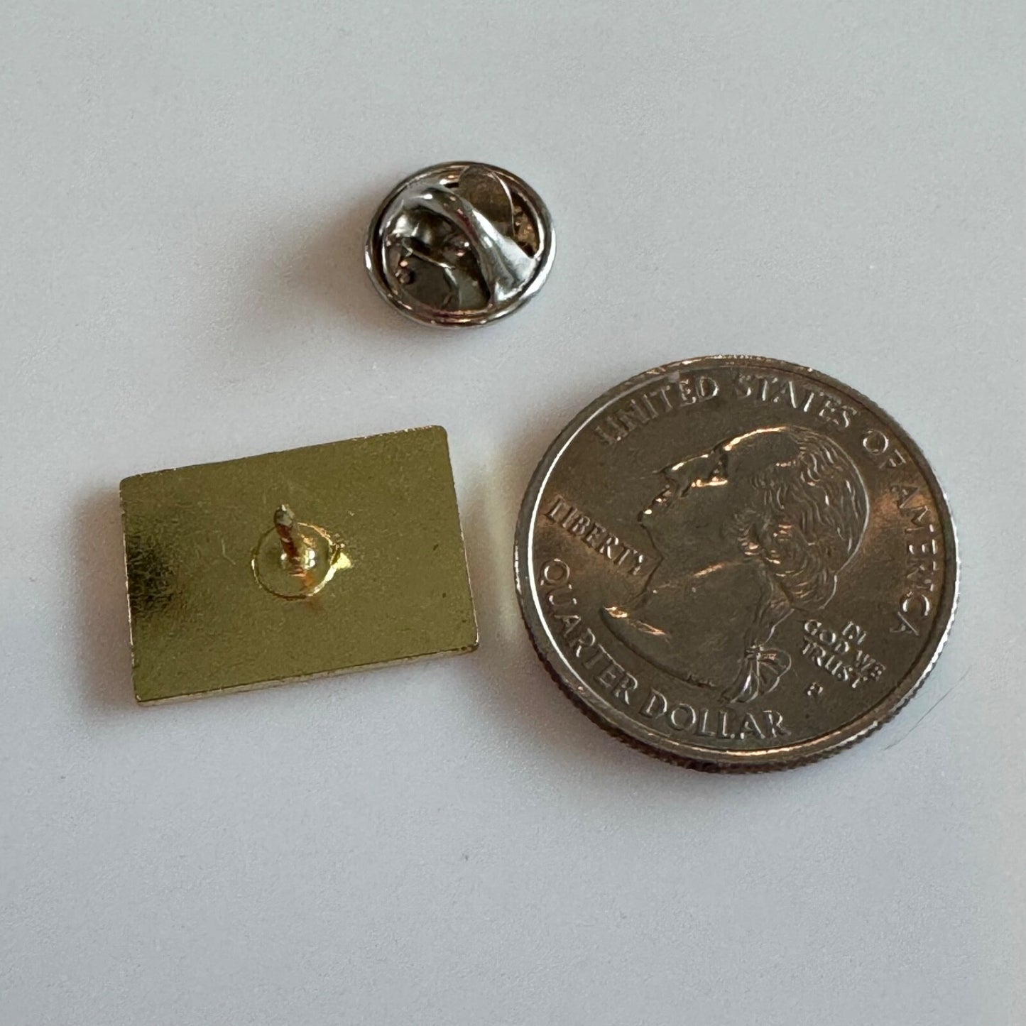 Vintage New Mexico State Flag Enamel Lapel Pin