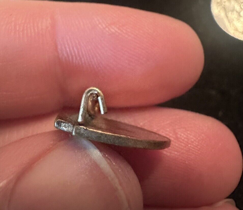 ANTIQUE THE FRANKLIN INSTITUTE SHIELD PIN BUTTON PINBACK PHILADELPHIA PA