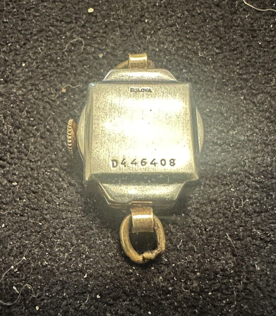 WWII Era MEDICAL CENTER Wristwatch BULOVA 17 j USA 10 k RGP 1943 Parts