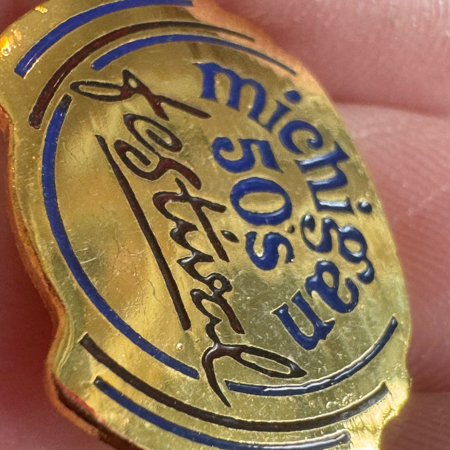 Vintage Novi Michigan 50's Festival 1950s Lapel Pin Souvenir
