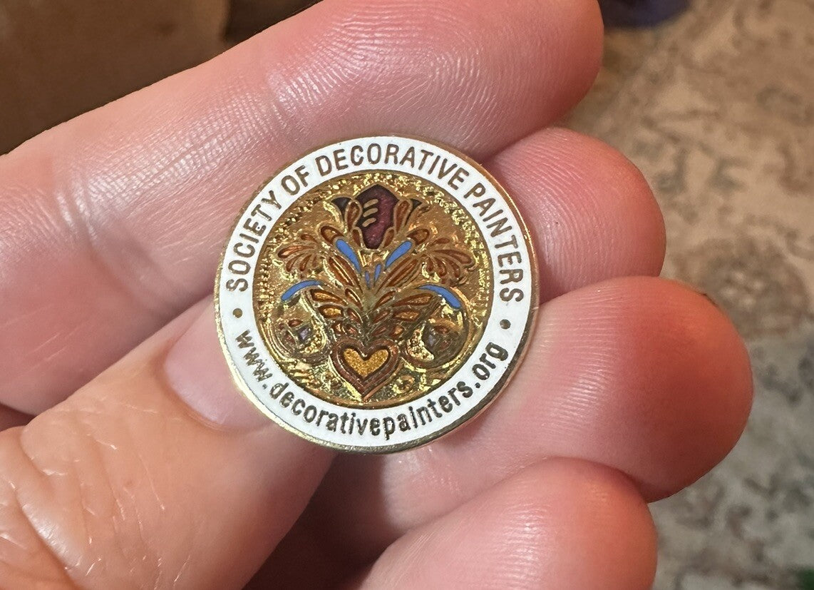 Society of Decorative Painters Member Lapel Pin