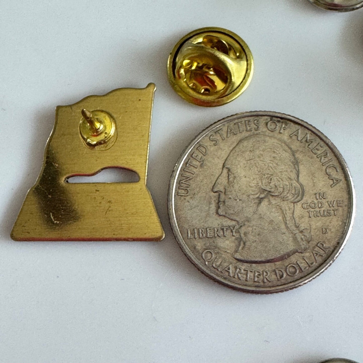 Vintage Liberty Coach USA Flag Pin – RV Motorcoach American Lapel Pin