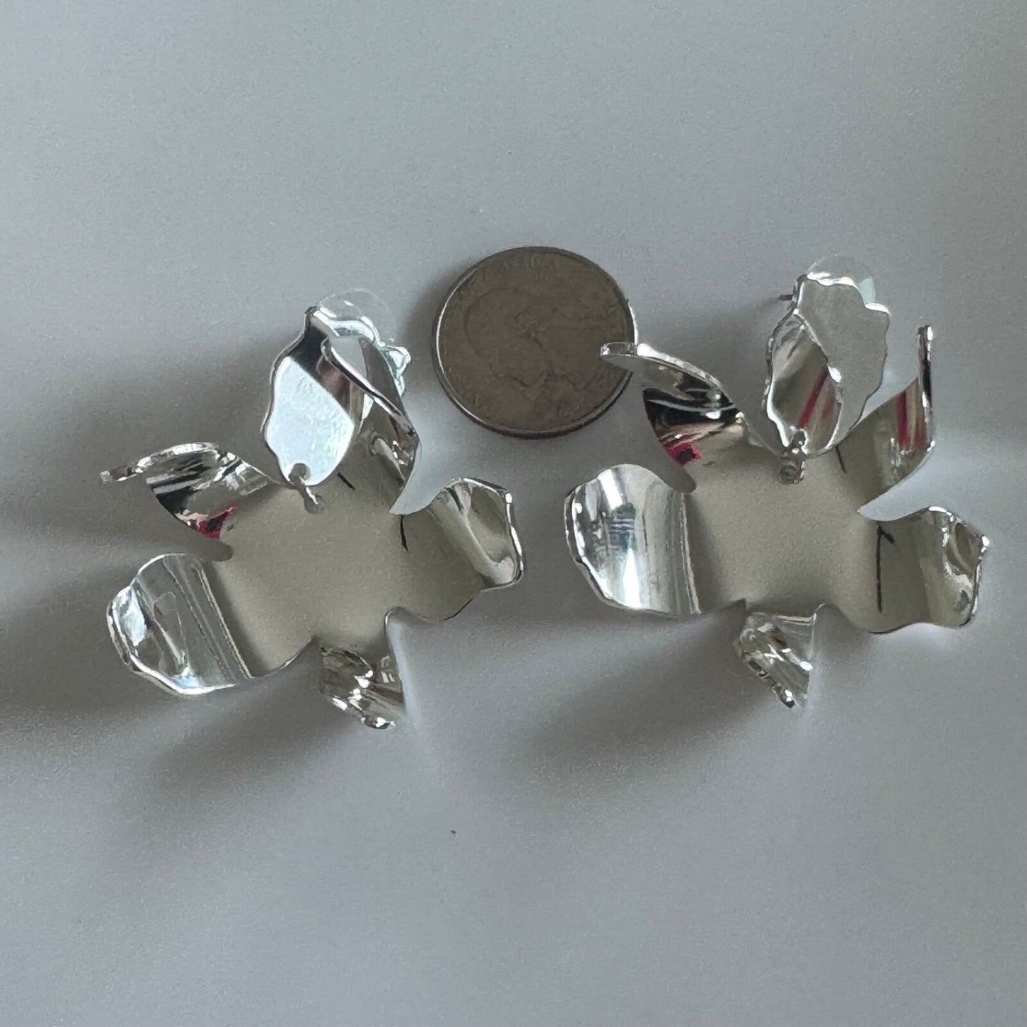 Silver Tone Lele Sadoughi Lily Drop Earrings