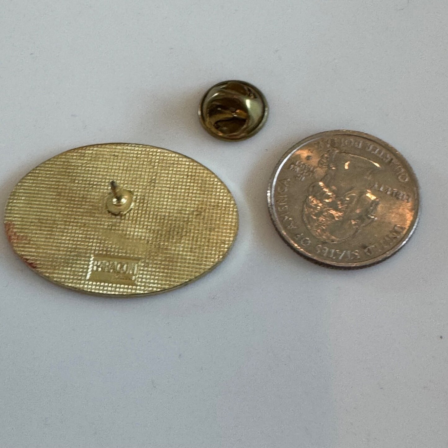 Vintage NJEA A Bridge to the 21st Century Lapel Pin New Jersey Education Assn.
