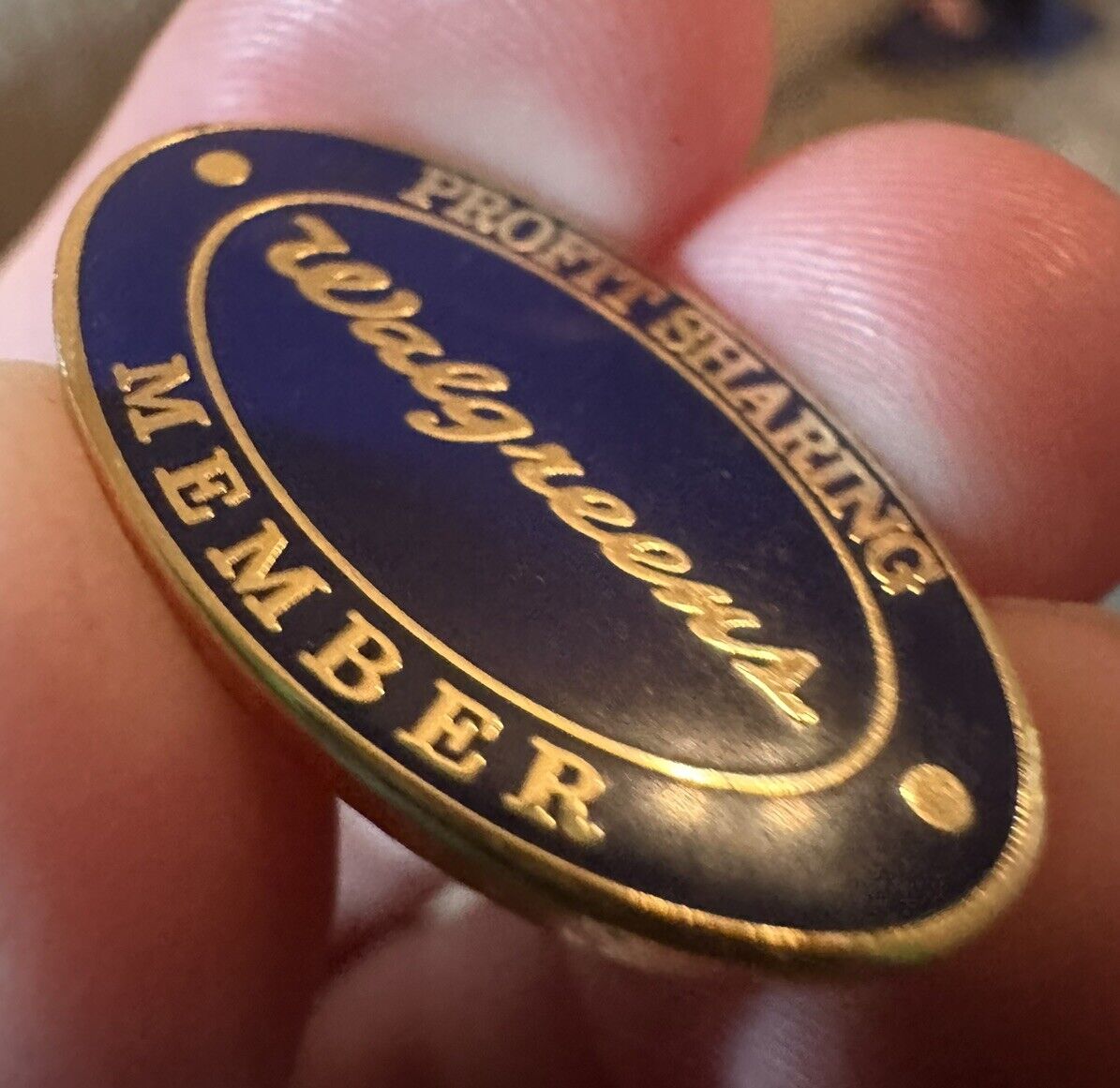 Walgreens Profit Sharing Member Employee Lapel Pin