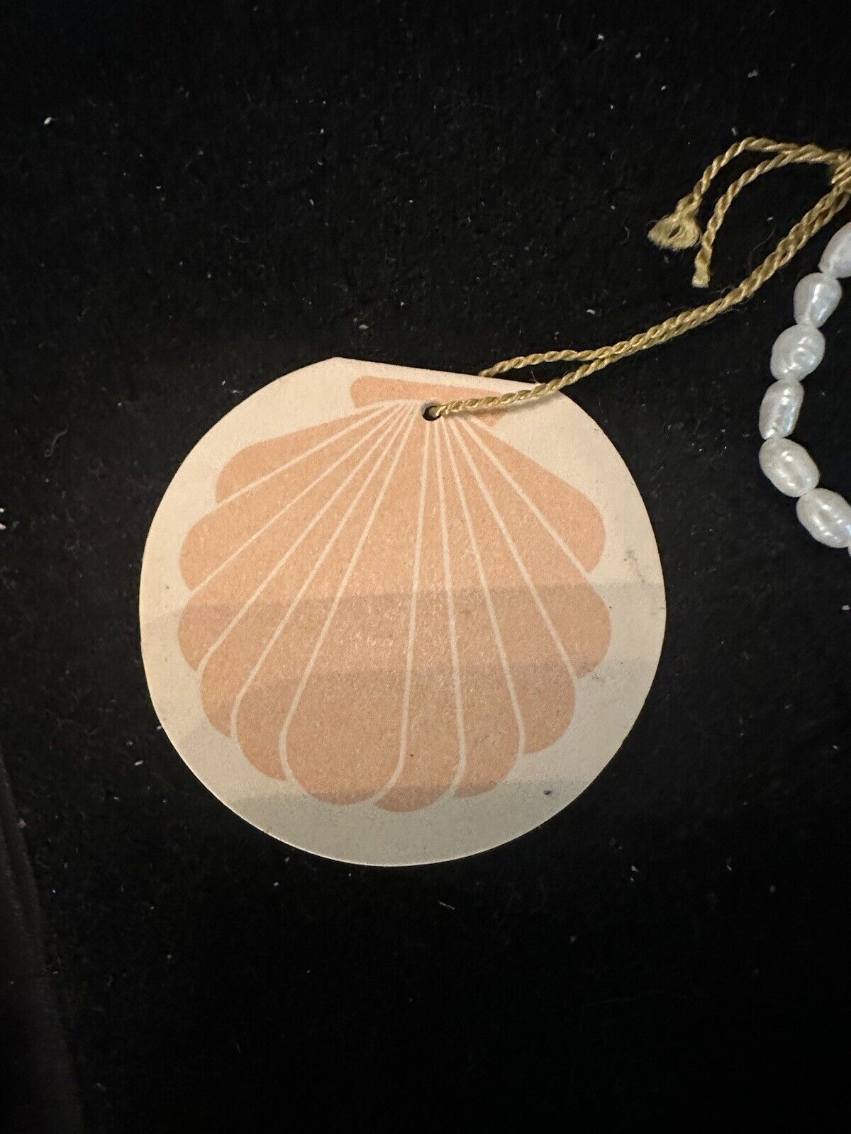 AUTHENTIC SIGNED 14KT & FRESHWATER PEARL LAPIS STATIONS NECKLACE 18.5”