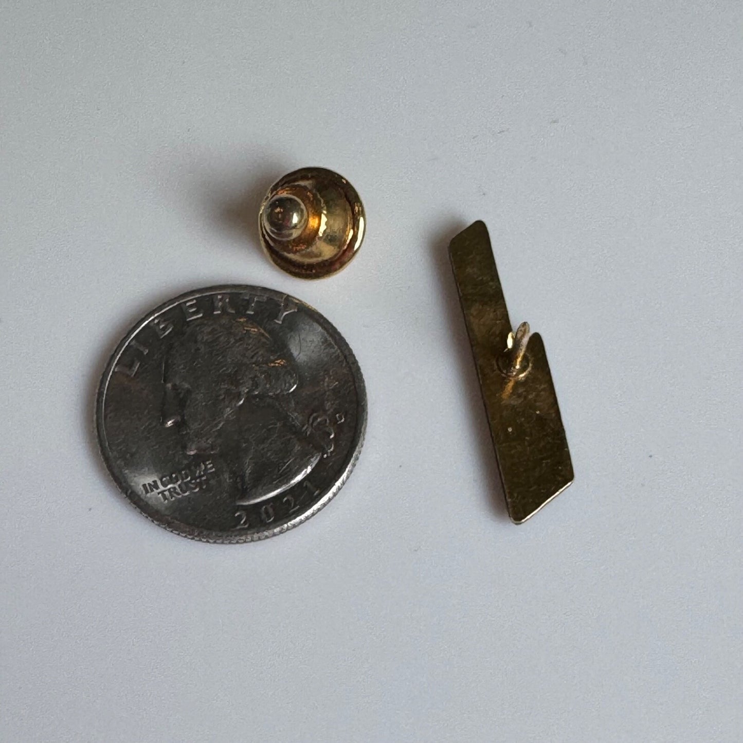 Vintage MAC Tools Gold Tone Lapel Pin Tie Tack