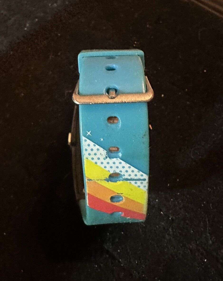 RARE 2007 Sanrio Hello Kitty Calculator Watch Wristwatch Superhero As is HK 1093