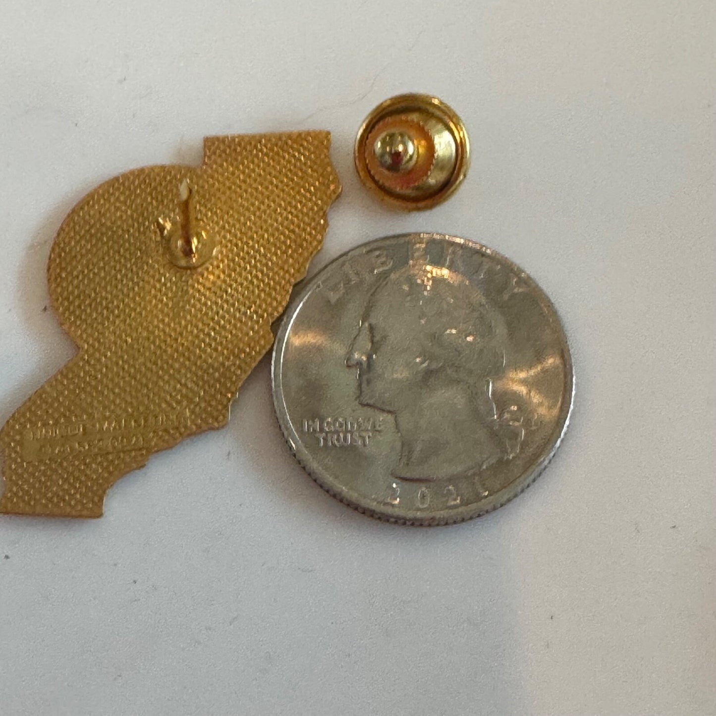 RARE Vintage 1987 California Gang Investigators Association Lapel Pin