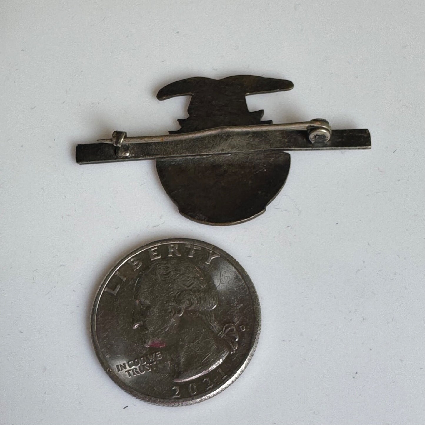 Vintage The Salvation Army Blood and Fire Lapel Pin Brooch OLD C-Clasp