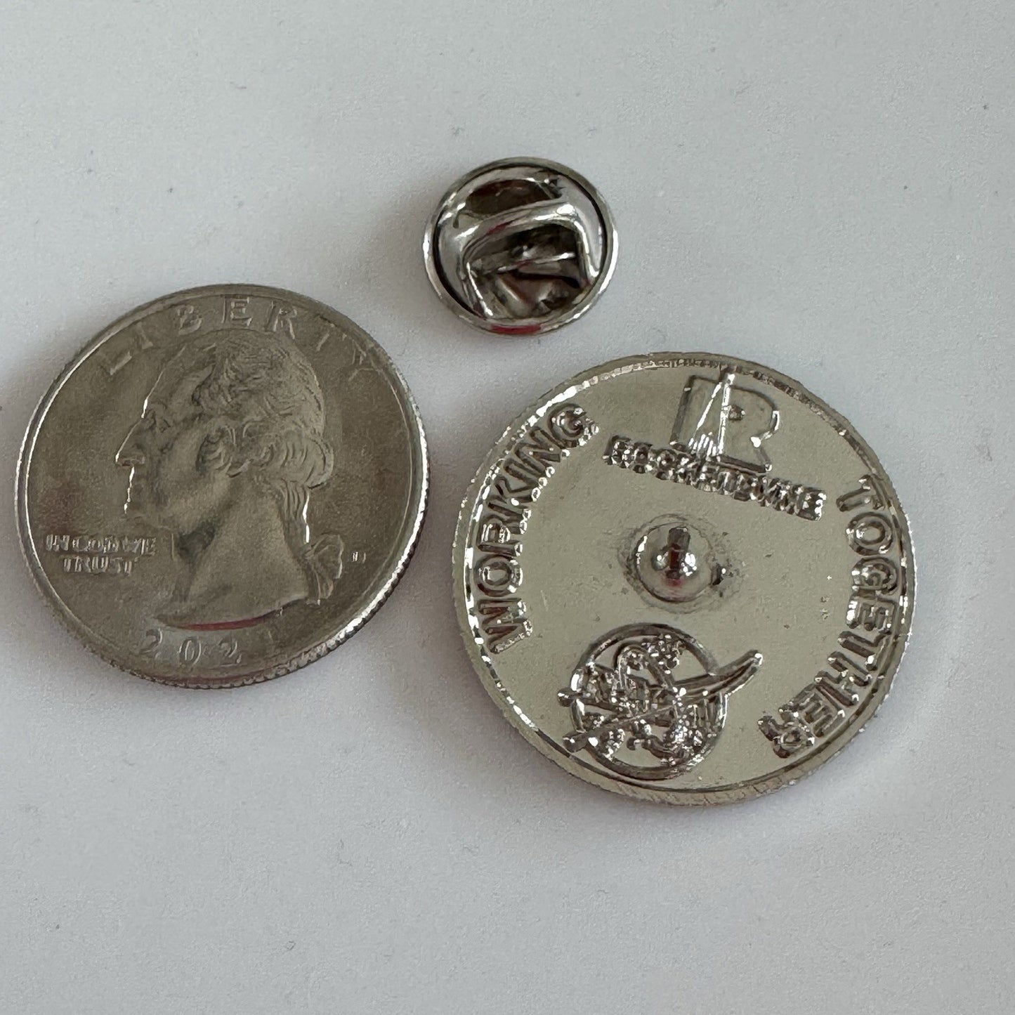 NASA Rocketdyne BNTR Lapel Pin Bimodal Nuclear Thermal Rocket Lapel Pin Mars