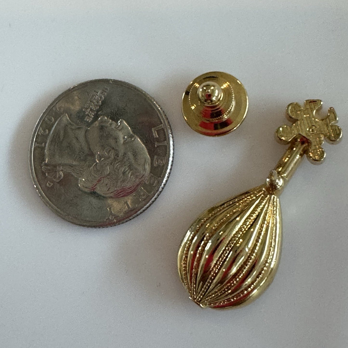 Vintage Brooch Mandolin Avon Brooch Music Lucite Pin