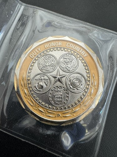If You Love Your Freedom THANK A UNITED STATES VETERAN Challenge Coin