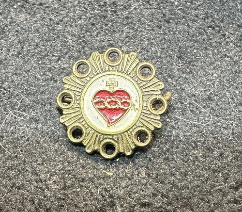 Vintage Pin Small Sacred Heart Of Jesus Christian