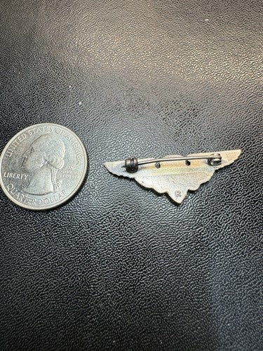 RARE Girl Scout 1946-1963 WING SCOUT PIN Senior Aviation Membership Insignia