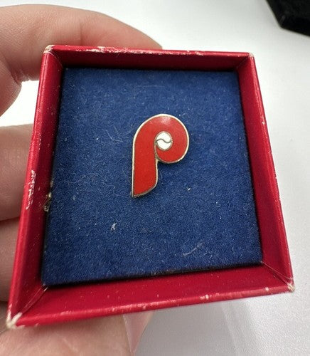 MLB NATIONAL LEAGUE EAST PHILADELPHIA PHILLIES LOGO LAPEL PIN OLD LOGO