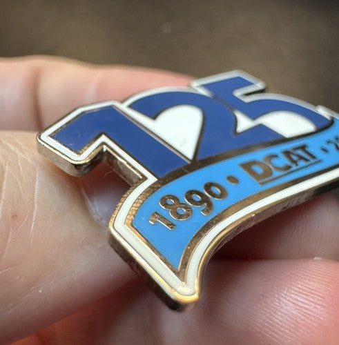 Drug, Chemical & Associated Technologies Association 125 Years Lapel Pin DCAT