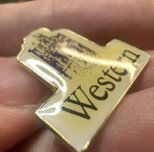 Western University Canada Lapel Pin Arts Building College