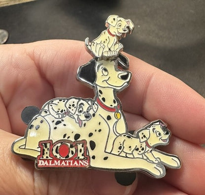 101 Dalmatians - Family (Pongo and Puppies) Slider Disney Pin