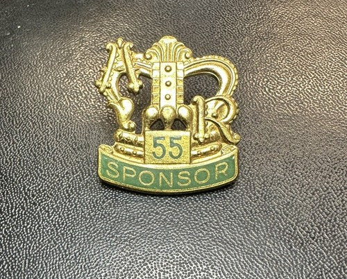 1955 American Royal SPONSOR Pin Equestrian Rodeo Livestock - RARE