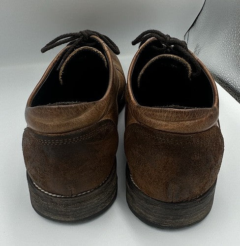 Bacco Bucci Boni Brown Genuine Leather Calfskin Oxford Shoes 11