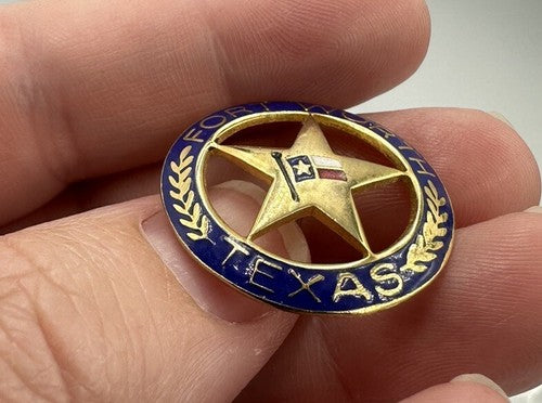 Fort Worth Texas Souvenir Lapel Pin - Very Nice!