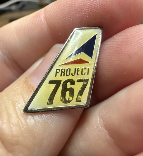 Delta Airlines Project 767 Lapel Pin