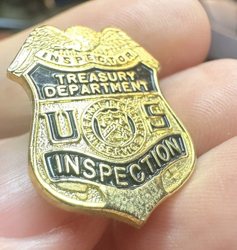 U.S. The Dept. Of The Treasury Inspector Badge IRS Inspection