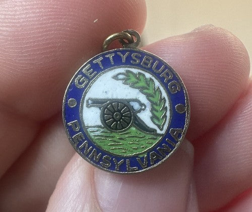 Gettysburg Pennsylvania National Military Park PA Canon Enamel Pin Souvenir