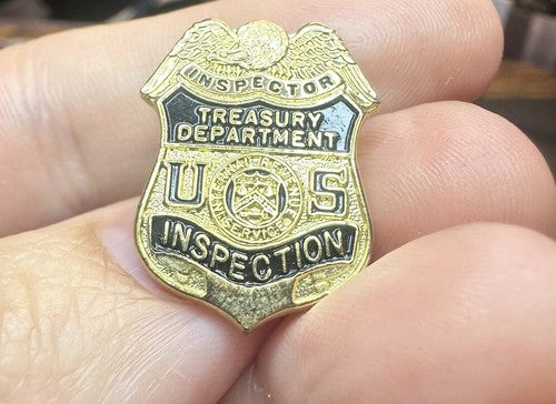 U.S. The Dept. Of The Treasury Inspector Badge IRS Inspection