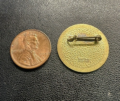 Vintage Buenos Aires Argentina Tourist Souvenir Lapel Pin Industria