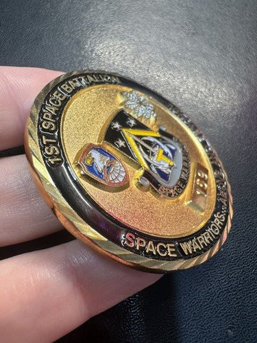 1st Space Battalion Space Warriors Challenge Coin Brigade and Beyond Numbered