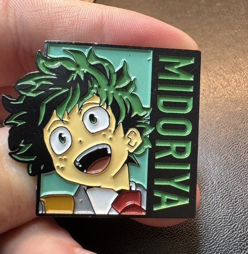 My Hero Academia Izuku Midoriya Enamel Pin