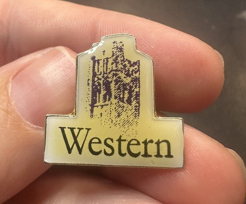 Western University Canada Lapel Pin Arts Building College