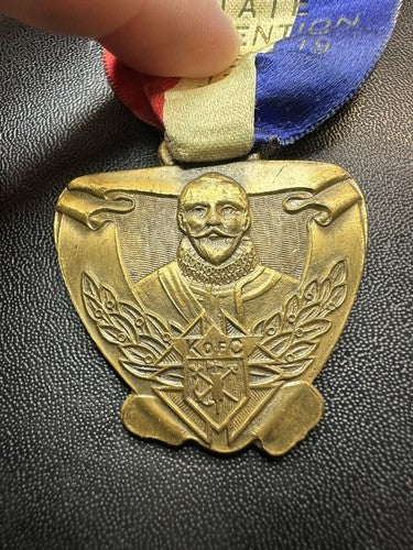 1930 Knights of Columbus Convention Medal Kansas Delegate