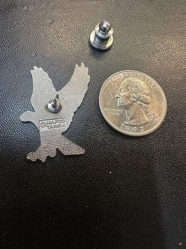 Air Force Academy Enamel Lapel Pin w/ Eagle Charm