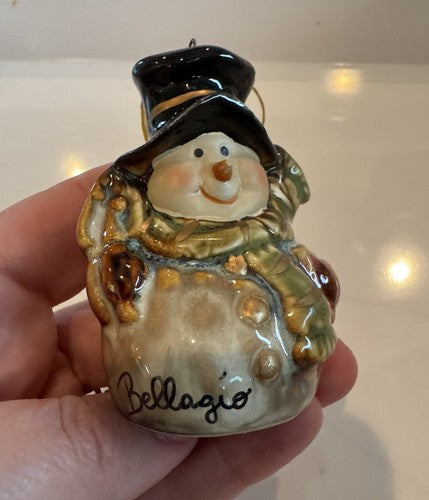 Bellagio Figural Ceramic Porcelain? Christmas Ornament
