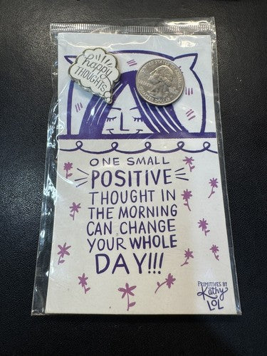 Primitives by Kathy HAPPY THOUGHTS Pin
