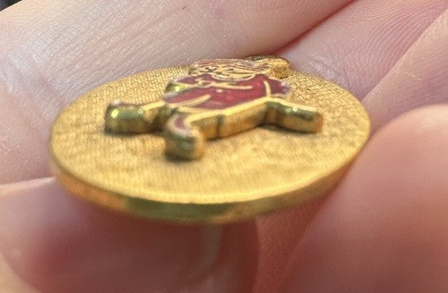RARE Vintage Airlines Air India Maharaja Charm Pendant Indian National Airlines
