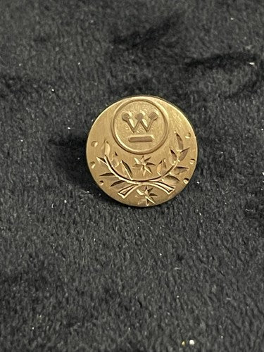 25 Year Westinghouse Service Award Lapel Pin 12k Gold Fill Tie Tack