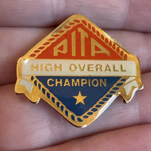 PITA High Overall Champion Pin Pacific International Trapshooting Association