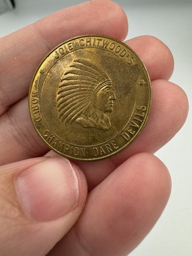 Joie Chitwoods World Champion Dare Devils Coin Token Good Luck