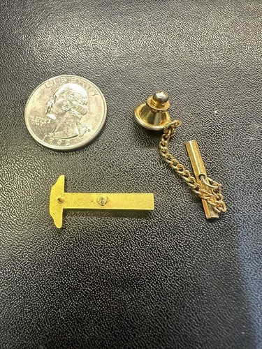 RARE VINTAGE JOHN HANCOCK INSURANCE T-SQUARE LAPEL PIN