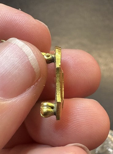 Unique FOE Fraternal Order of Eagles Pin Likely Gold Filled