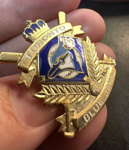Toronto Blue Jays Souvenir Lapel Pin Canada 1990 MLB Baseball Peter David